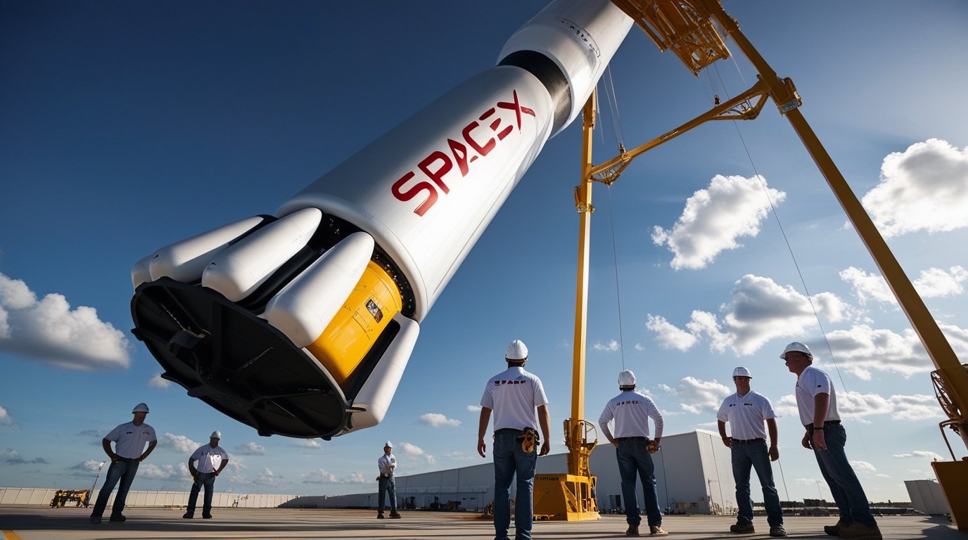 SpaceX Catches Giant Starship Booster in Fifth Flight Test