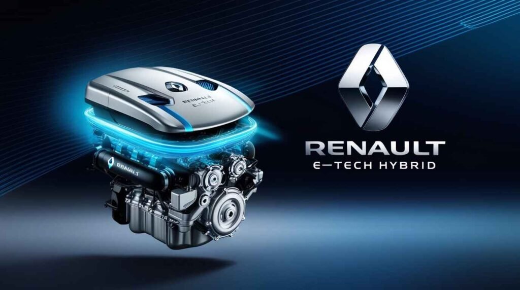 An image of The E-Tech Hybrid Technology from Renault​