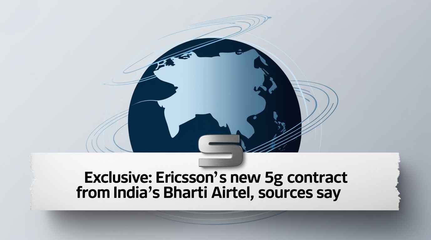 A n image of Exclusive: Ericsson gets new 5G contract from India's Bharti Airtel, sources say