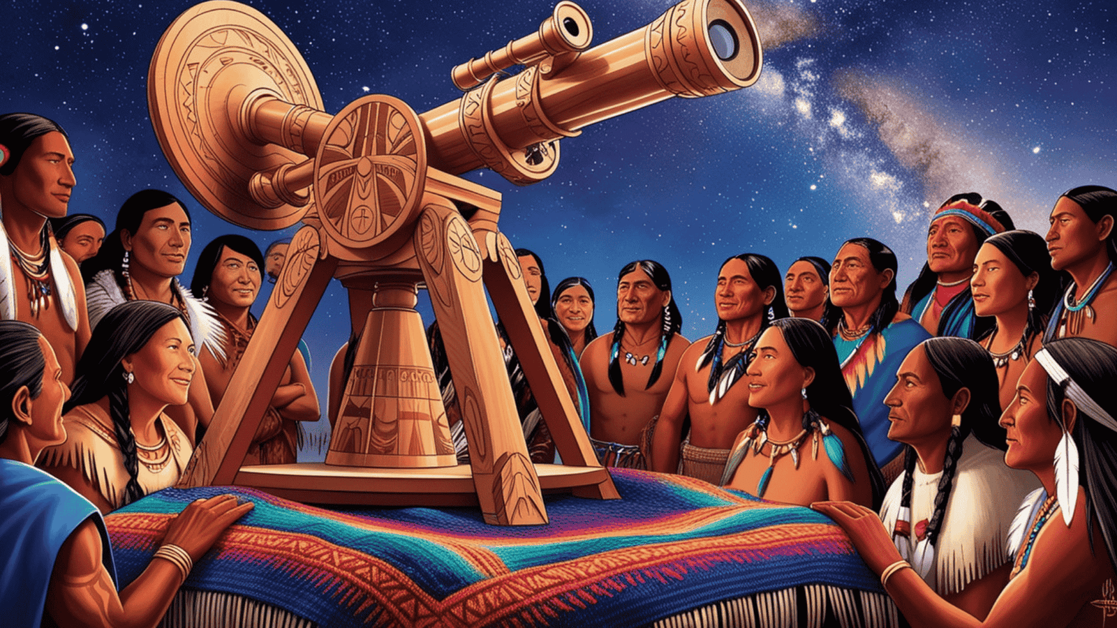 An image of Indigenous Astronomy How the Sky Shapes Cultural Traditions