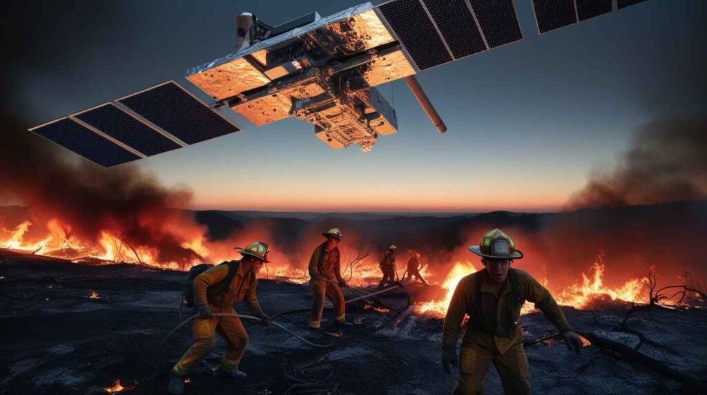 An image of Real-World Impact How the Satellite Can Improve the Current State of Fighting Wildfires