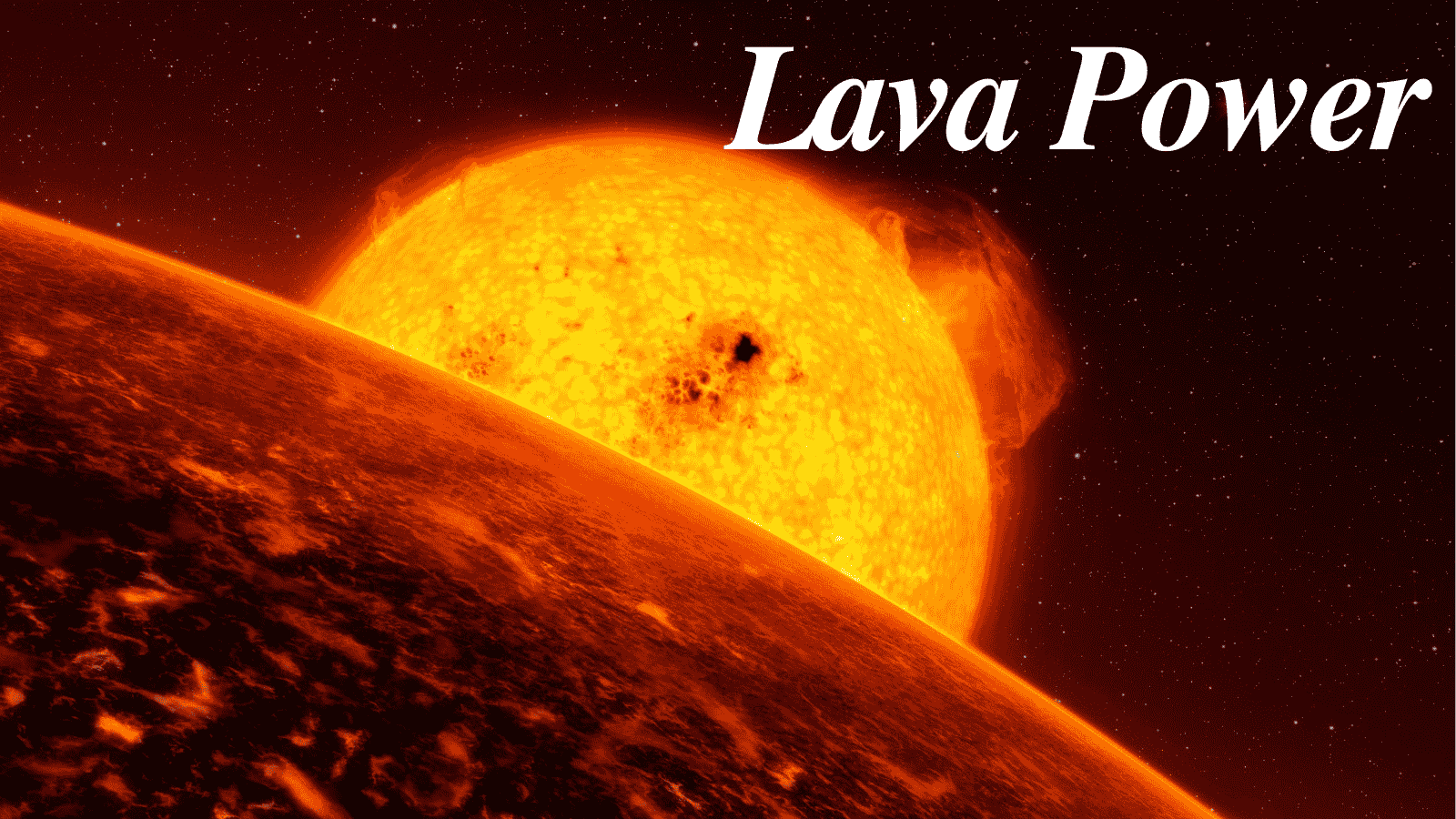 An image of Lava Power: In this Report, Readers Will Find Out How JWST Will Do That