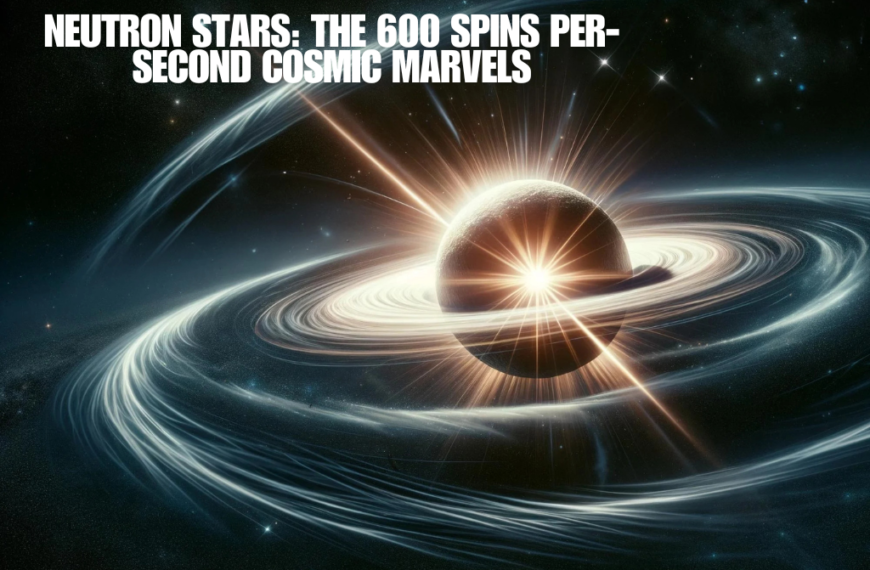 An image of Neutron Stars: The 600 Spins Per-Second Cosmic Marvels