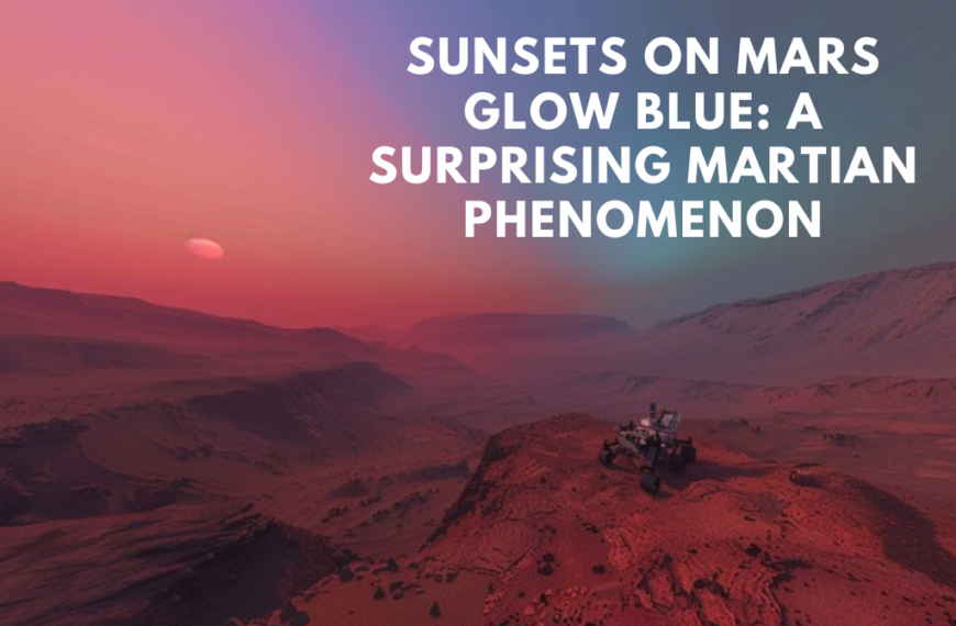 An image of Sunsets on Mars Glow Blue A Surprising Martian Phenomenon