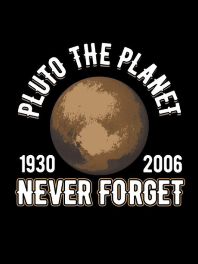 Pluto Never Forget (1930-2006) | Retro Astronomy T-Shirt