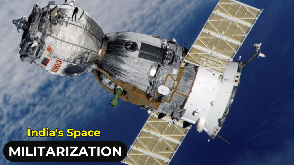an image of India's Space Militarization